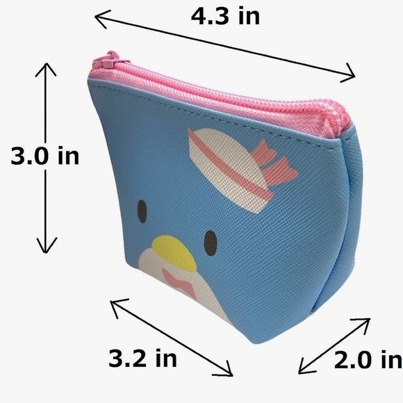 Sanrio Tuxedsam Face Boat Type Mini Pouch Bag - Picture 5 of 7